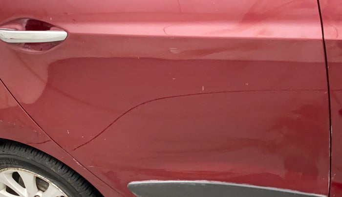 2014 Hyundai Grand i10 ASTA AT 1.2 KAPPA VTVT, Petrol, Automatic, 26,642 km, Right rear door - Minor scratches