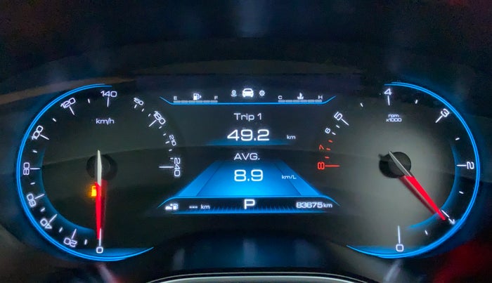 2019 MG HECTOR SHARP DCT PETROL, Petrol, Automatic, 83,626 km, Odometer Image