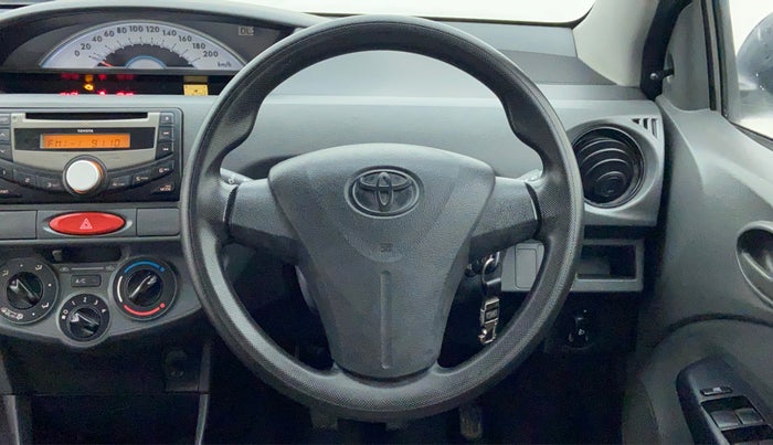 2012 Toyota Etios Liva GD, Diesel, Manual, 61,797 km, Steering Wheel Close-up