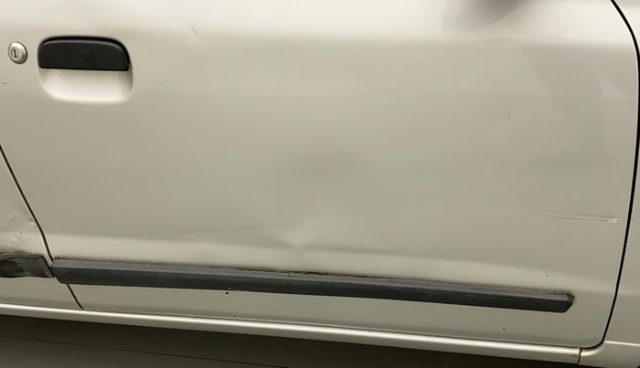 2014 Maruti Alto K10 LXI, Petrol, Manual, 98,650 km, Driver-side door - Slightly dented