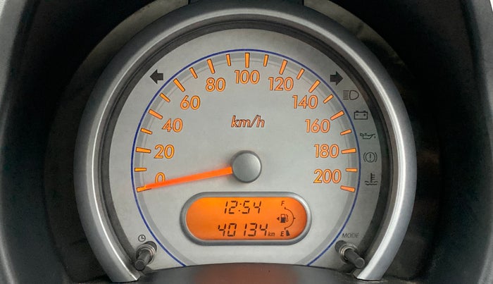 2011 Maruti Ritz VXI, Petrol, Manual, 40,181 km, Odometer Image