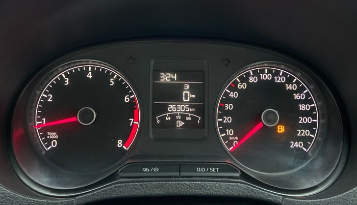 2017 Volkswagen Ameo COMFORTLINE 1.2, Petrol, Manual, 26,348 km, Odometer Image