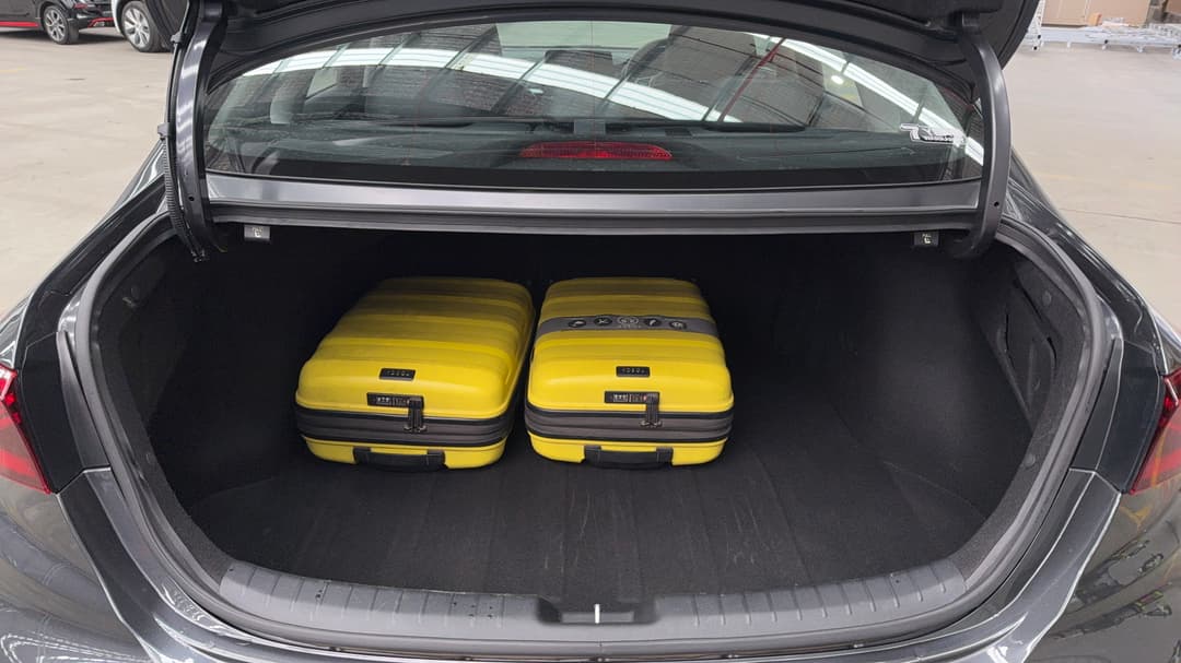 2021 Kia Cerato Sport+, Automatic, 52403 km, Boot Inside View with Luggage
