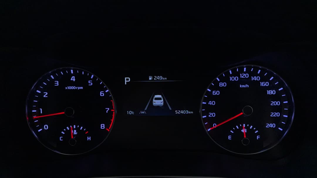 2021 Kia Cerato Sport+, Automatic, 52403 km, Odometer View