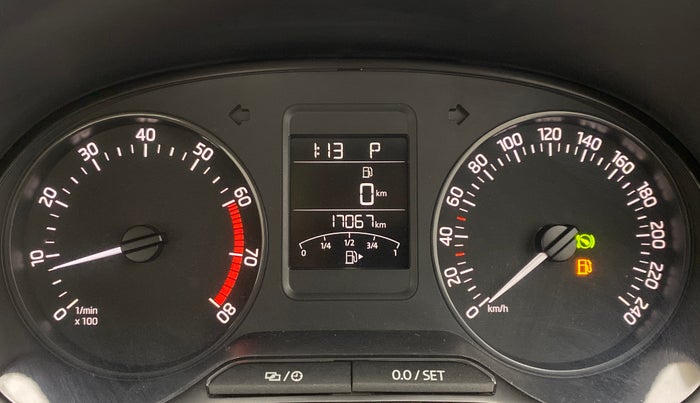 2018 Skoda Rapid AMBITION 1.6 MPFI AT, Petrol, Automatic, 17,549 km, Odometer Image
