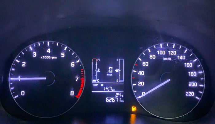 2016 Hyundai Creta 1.6 S, Petrol, Manual, 62,871 km, Odometer Image