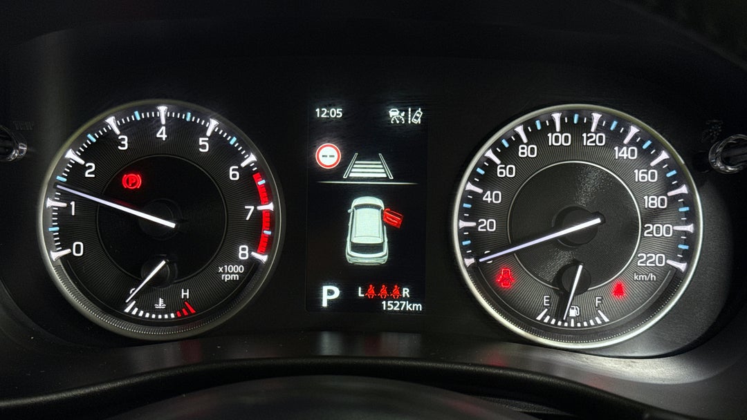 2025 Suzuki Fronx Glx Mild Hybrid, Automatic, 1527 km, Odometer View