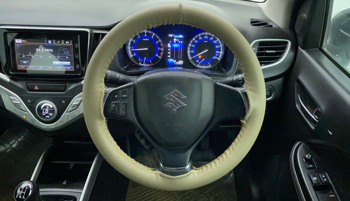 2018 Maruti Baleno ALPHA 1.2 K12, Petrol, Manual, 34,171 km, Steering Wheel Close Up