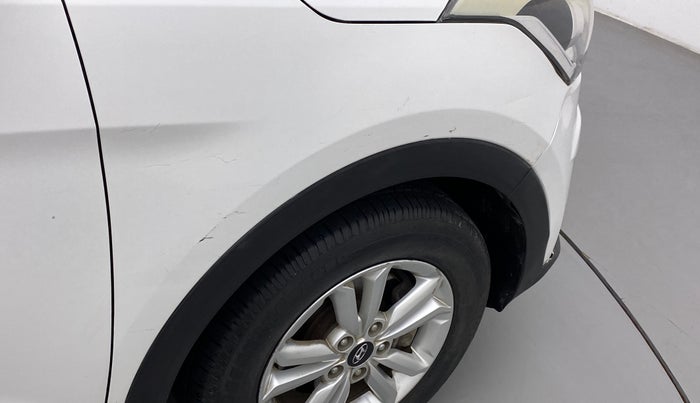 2018 Hyundai Creta SX PLUS 1.6 DIESEL, Diesel, Manual, 1,05,888 km, Right fender - Slightly dented