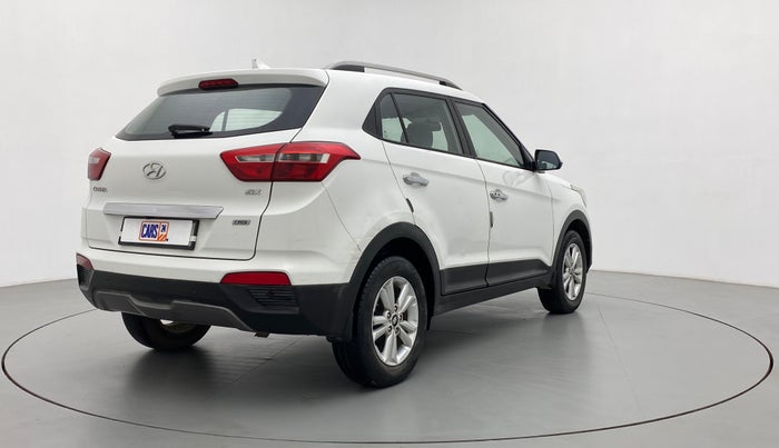 2018 Hyundai Creta SX PLUS 1.6 DIESEL, Diesel, Manual, 1,05,888 km, Right Back Diagonal