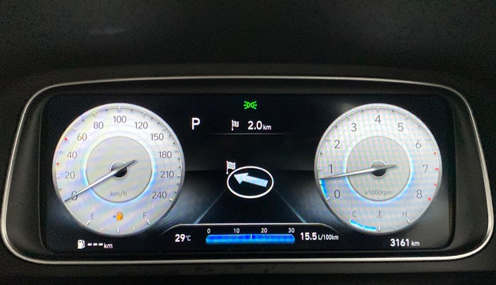 2021 Hyundai ALCAZAR 2.0 SIGNATURE (O) AT 6STR, Petrol, Automatic, 3,198 km, Odometer Image