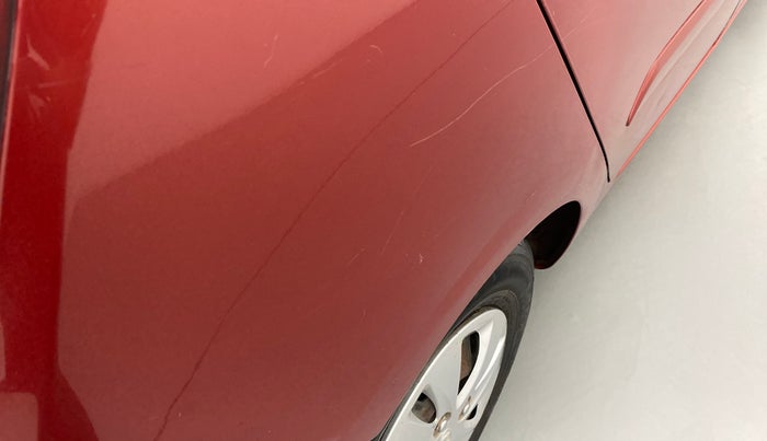 2011 Hyundai i10 SPORTZ 1.2, Petrol, Manual, 47,474 km, Right quarter panel - Slightly dented
