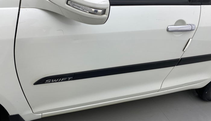 2017 Maruti Swift VXI, Petrol, Manual, 51,956 km, Front passenger door - Slightly dented