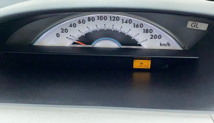 2011 Toyota Etios G, Petrol, Manual, 44,756 km, Odometer Image