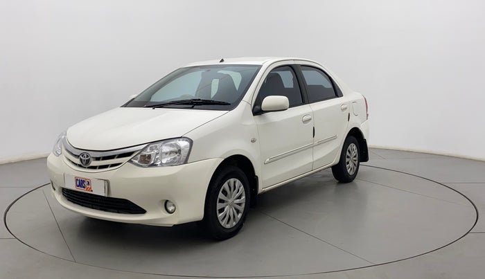 2011 Toyota Etios G, Petrol, Manual, 44,756 km, Left Front Diagonal