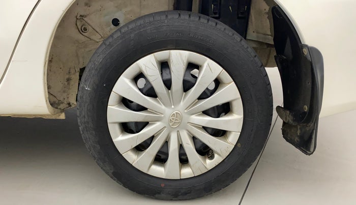 2011 Toyota Etios G, Petrol, Manual, 44,756 km, Left Rear Wheel