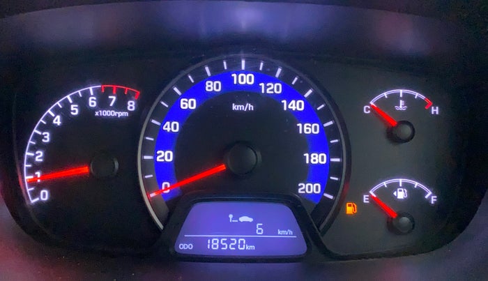 2015 Hyundai Xcent S 1.2, Petrol, Manual, 18,520 km, Odometer Image