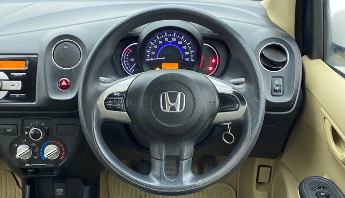2016 Honda Amaze 1.2 SMT I VTEC, Petrol, Manual, 47,636 km, Steering Wheel Close Up