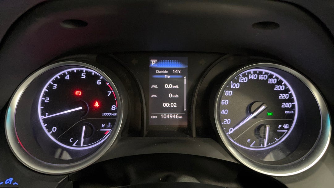 2019 Toyota Camry Ascent, Automatic, 104946 km, Odometer View