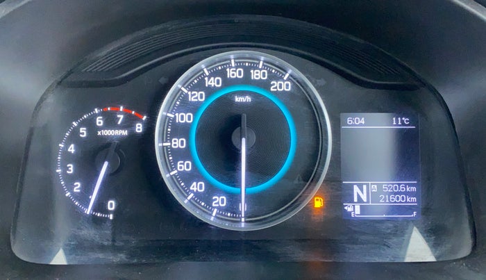 2018 Maruti IGNIS DELTA 1.2 K12 AMT, Petrol, Automatic, 21,600 km, Odometer Image