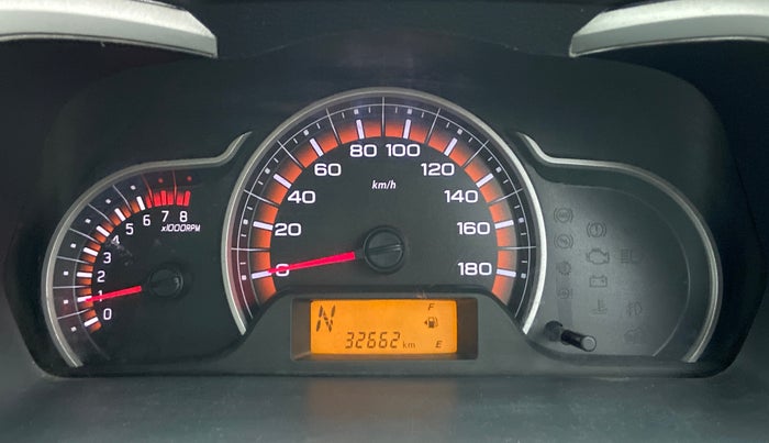 2015 Maruti Alto K10 VXI AMT P, Petrol, Automatic, 32,696 km, Odometer Image