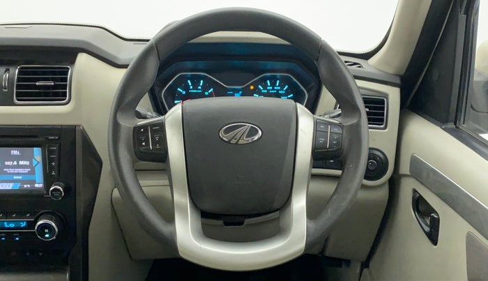 2016 Mahindra Scorpio S10, Diesel, Manual, Steering Wheel Close Up