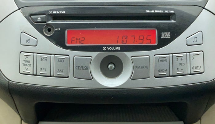 2013 Maruti A Star VXI (ABS) AT, Petrol, Automatic, 52,925 km, Infotainment system - Button has minor damage