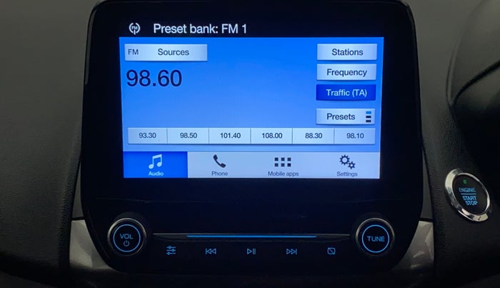 2019 Ford Ecosport TITANIUM + 1.5L PETROL AT, Petrol, Automatic, 64,939 km, Infotainment System