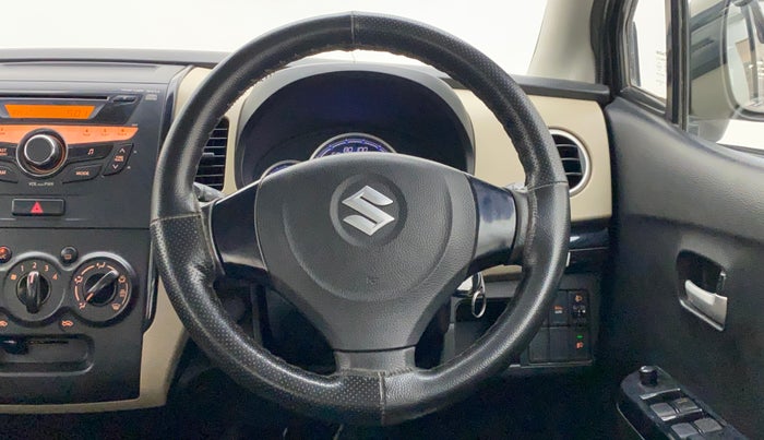 2017 Maruti Wagon R 1.0 VXI AMT, Petrol, Automatic, 54,032 km, Steering Wheel Close Up