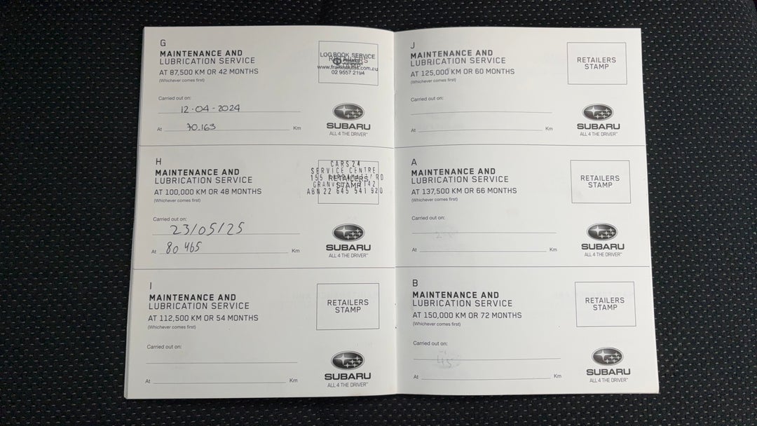 2016 Subaru Impreza 2.0i (awd), Automatic, 80466 km, Service History