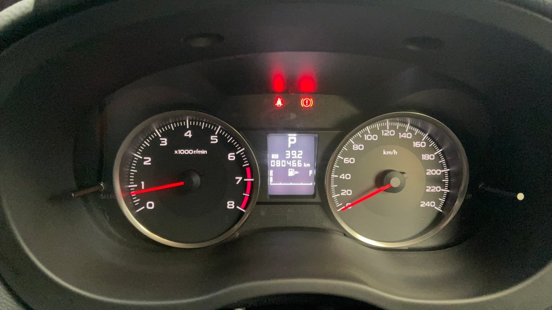 2016 Subaru Impreza 2.0i (awd), Automatic, 80466 km, Odometer View