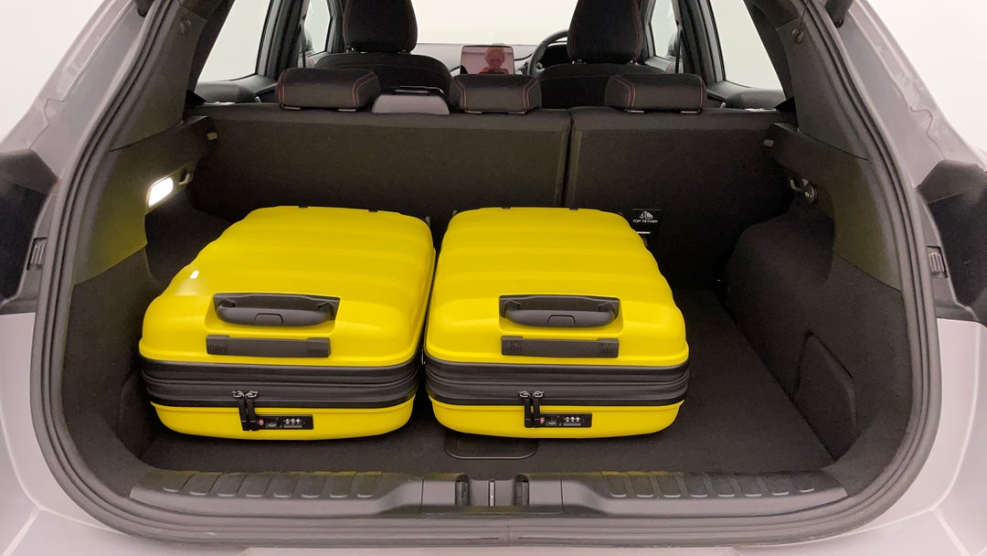 Boot Inside View with Luggage