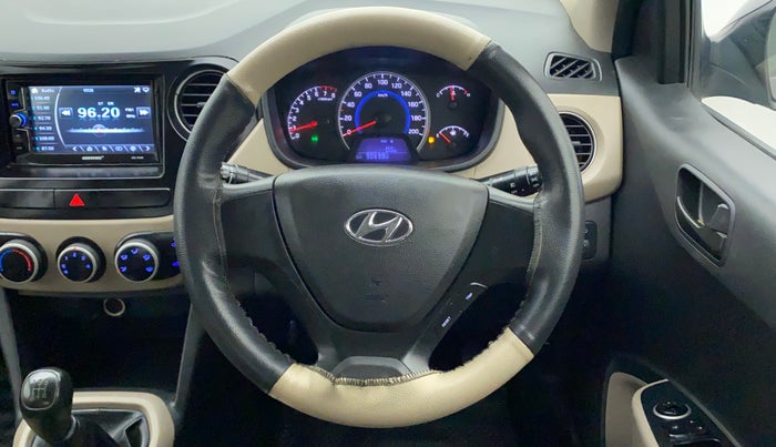 2017 Hyundai Grand i10 MAGNA 1.2 KAPPA VTVT, Petrol, Manual, 90,735 km, Steering Wheel Close Up