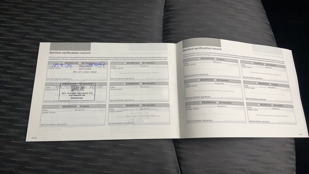 2020 Nissan X-trail St (4x2), Automatic, 37115 km, Service History