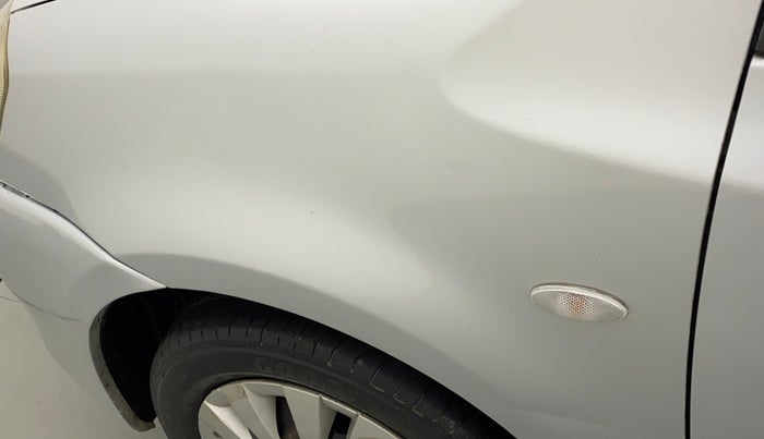 2013 Toyota Etios G, Petrol, Manual, 1,16,338 km, Left fender - Minor scratches