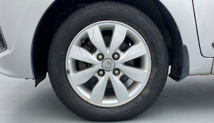 2014 Hyundai Xcent S 1.2 OPT, Petrol, Manual, 36,053 km, Left Front Wheel