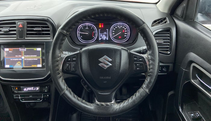 2018 Maruti Vitara Brezza ZDI PLUS DUAL TONE, Diesel, Manual, 37,621 km, Steering Wheel Close Up