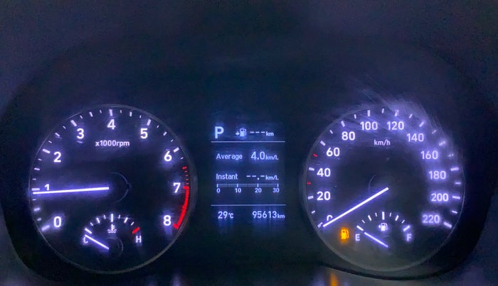 2018 Hyundai Verna 1.6 VTVT SX (O) AT, Petrol, Automatic, 95,612 km, Odometer Image