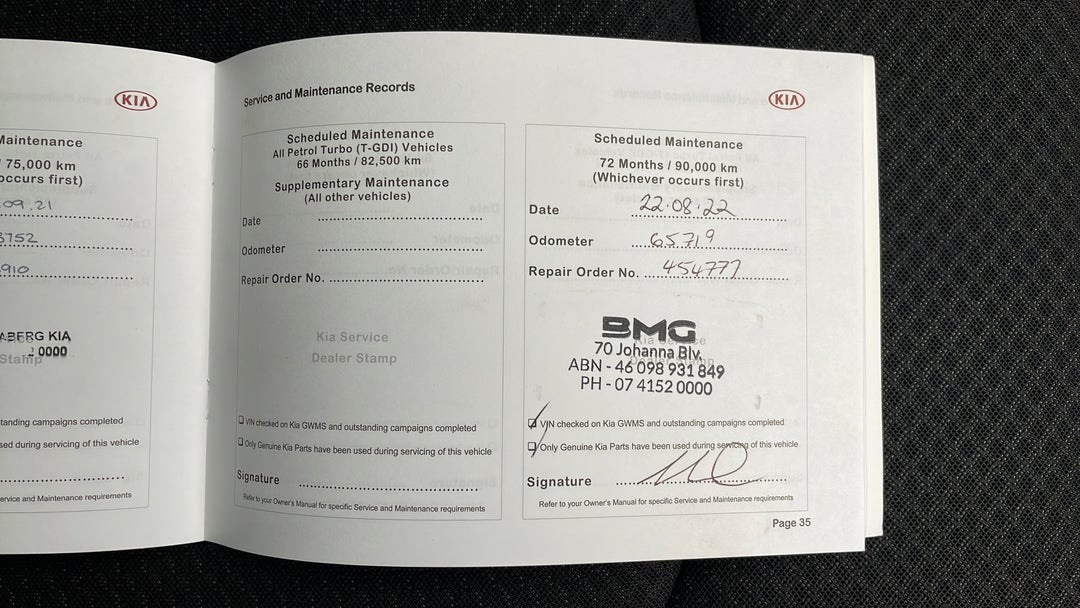 2016 Kia Optima Si, Automatic, 73563 km, Service History