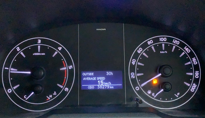 2019 Toyota Innova Crysta 2.4 GX 8 STR, Diesel, Manual, 38,470 km, Odometer View