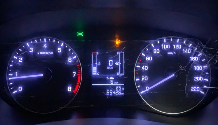 2016 Hyundai Elite i20 SPORTZ 1.2, Petrol, Manual, 65,426 km, Odometer Image