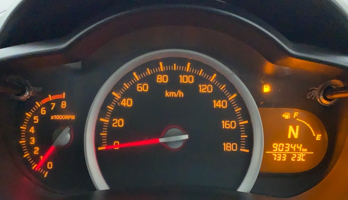 2017 Maruti Celerio ZXI OPT AMT, Petrol, Automatic, 90,404 km, Odometer Image