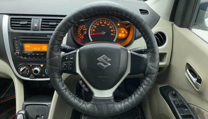2017 Maruti Celerio ZXI OPT AMT, Petrol, Automatic, 90,404 km, Steering Wheel Close Up