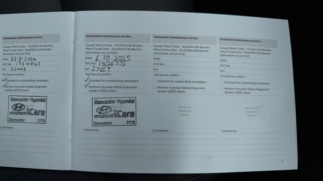 2022 Hyundai i30 N Line Premium, Automatic, 35636 km, Service History