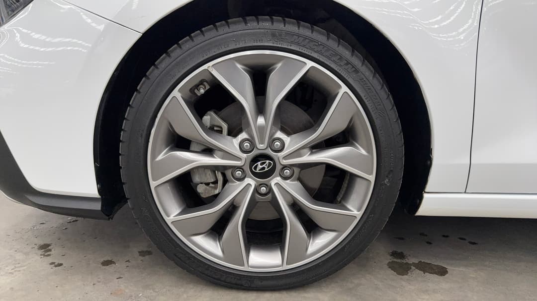 2022 Hyundai i30 N Line Premium, Automatic, 35636 km, Left Front Wheel