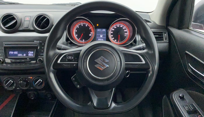 2018 Maruti Swift VXI AMT, Petrol, Automatic, 84,015 km, Steering Wheel Close Up