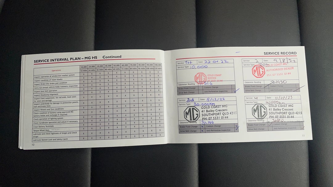 2020 MG HS Vibe, Automatic, 39910 km, Service History