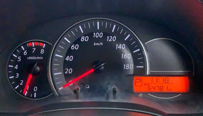 2016 Nissan Micra XL CVT (PETROL), Petrol, Automatic, 64,859 km, Odometer Image