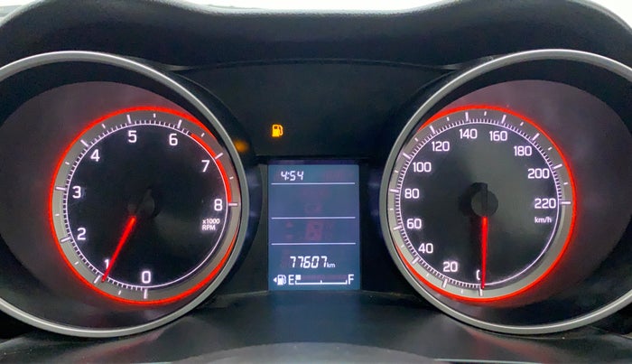 2018 Maruti Swift VXI, Petrol, Manual, 77,607 km, Odometer Image