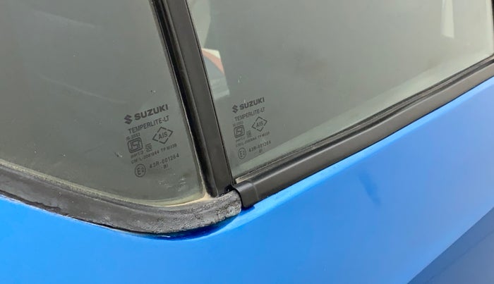 2018 Maruti IGNIS DELTA 1.2, Petrol, Manual, 71,471 km, Right rear door - Weather strip has minor damage